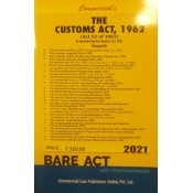 Commercial's The Customs Act, 1962 Bare Act
